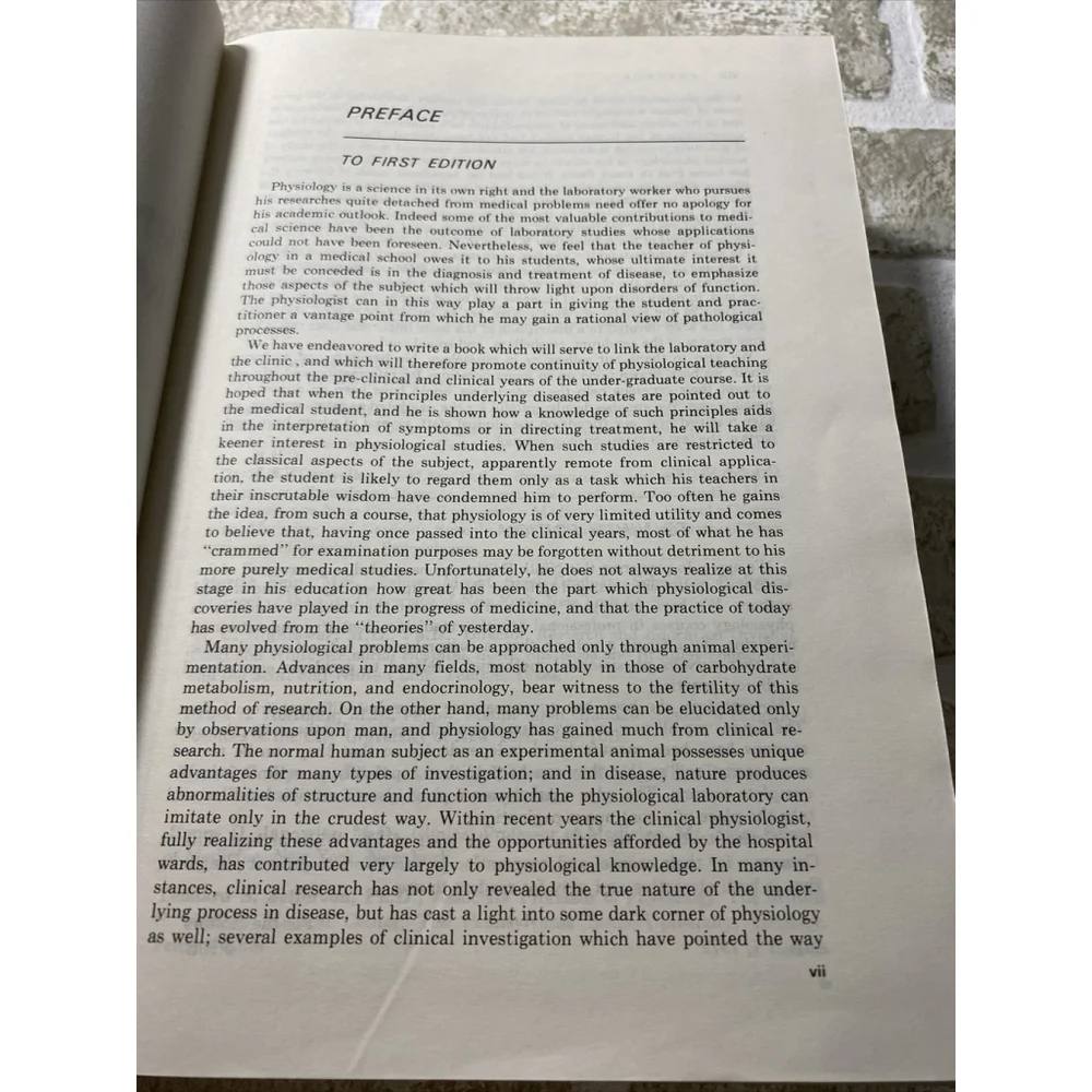 Best & Taylor’s Physiological Basis Of Medical Practice 9th Ed 1973 John Brobeck